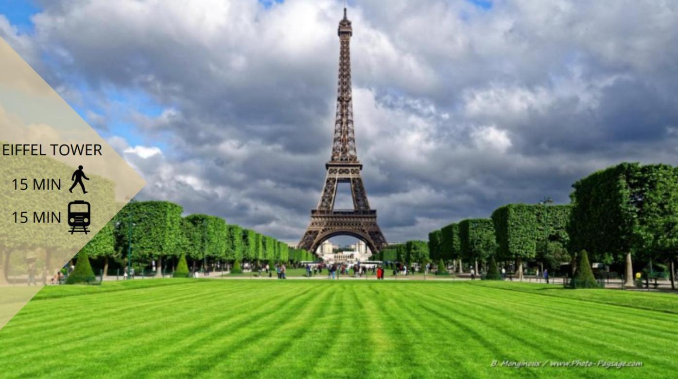 Appartement De Standing 2 - Tour Eiffel/Invalides ปารีส ภายนอก รูปภาพ