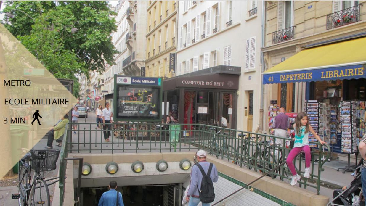 Appartement De Standing 2 - Tour Eiffel/Invalides ปารีส ภายนอก รูปภาพ